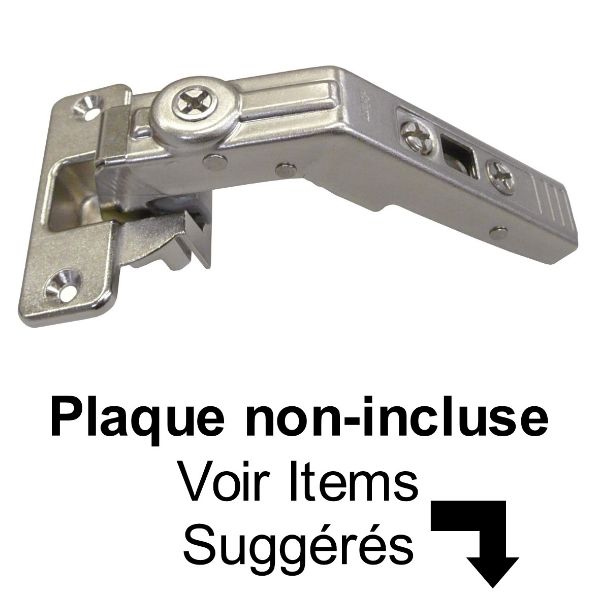 Image de Penture Blum Suzan Clip Top Sans Goujons (À Visser)