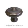 Image de Gros Bouton d'Armoire Bronze Huilé Brossé