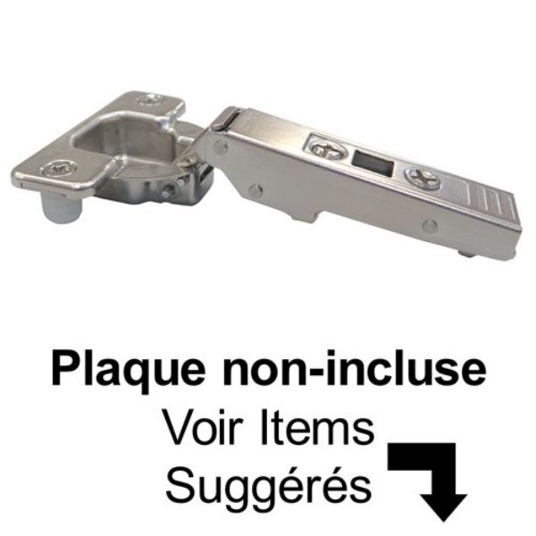 Image de Penture Blum 107° Clip Top Avec Goujons (À Enfoncer avec Pentureuse)