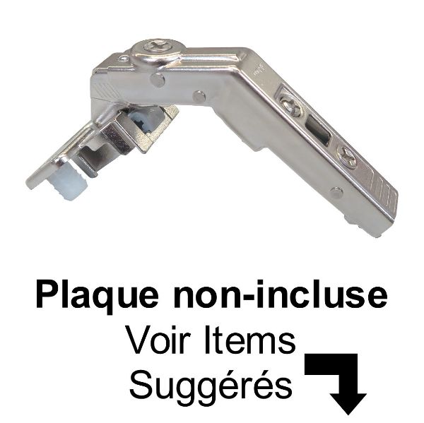 Image de Penture Blum Suzan Clip Top Avec Goujons (À Enfoncer avec Pentureuse)